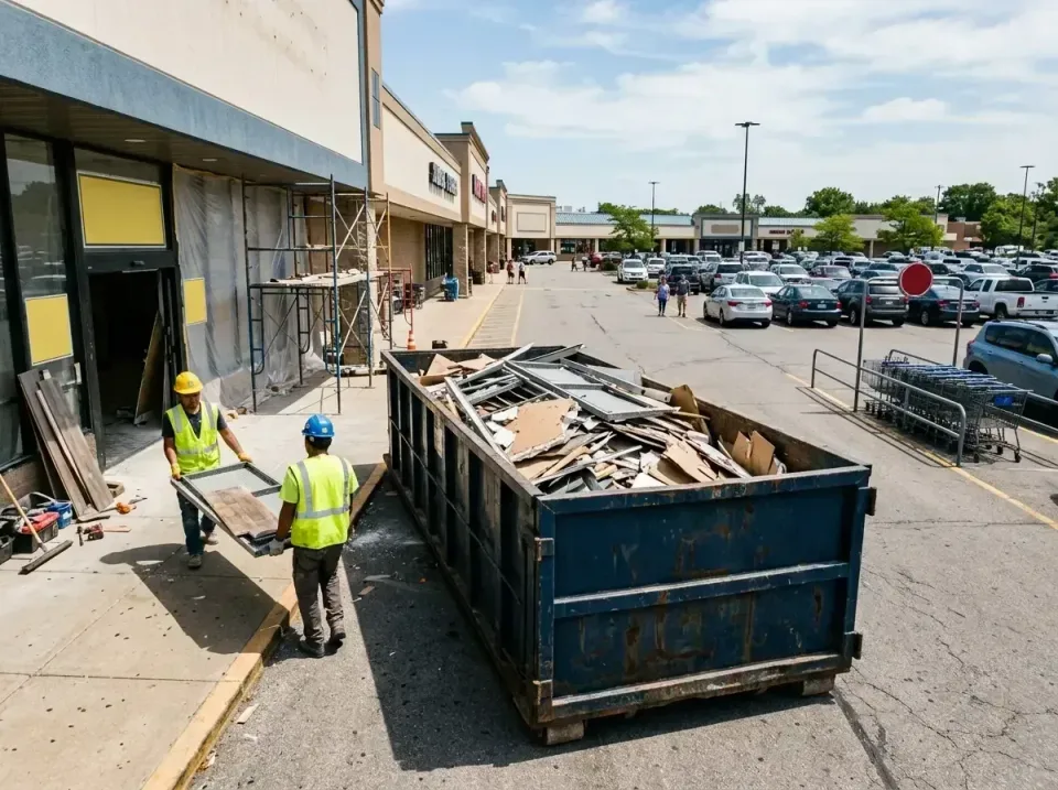 retail-store-renovation-debris-003 — frequently asked questions, Roll-off Dumpster Rentals in Rochester, MN